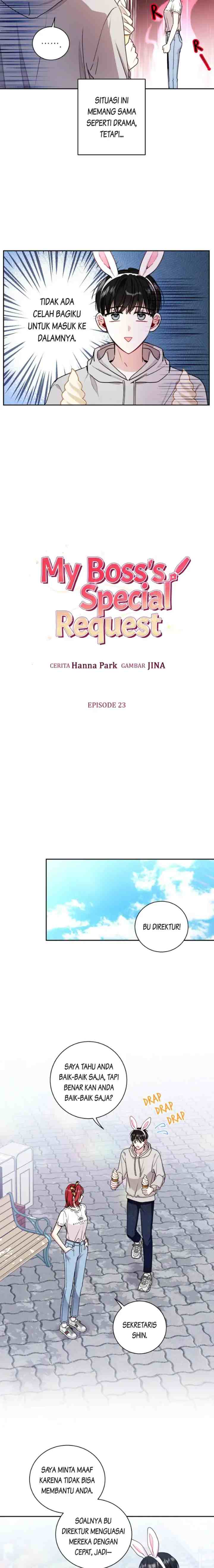 My Boss's Special Request chapter 23 halaman 5