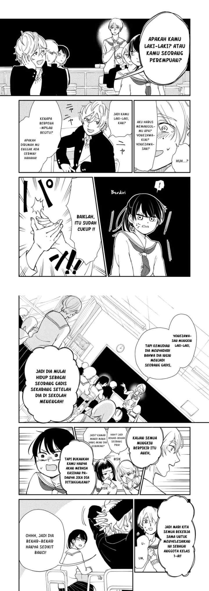 Kanojo ni Naritai Kimi to Boku chapter 1 halaman 8