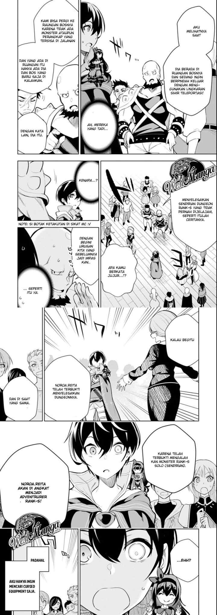 Sobiwaku Zero No Saikyou Kenshi Demo, Noroi No Soubi (kawai) Nara 9999-ko Tsuke-hodai chapter 3 halaman 12