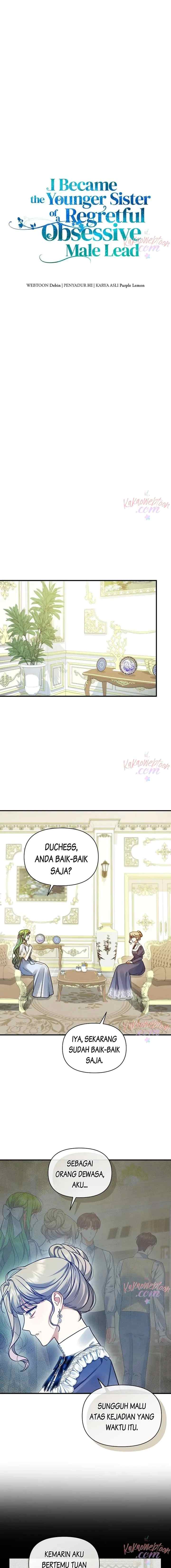 I Became the Younger Sister of a Regretful Obsessive Male Lead chapter 61 halaman 6