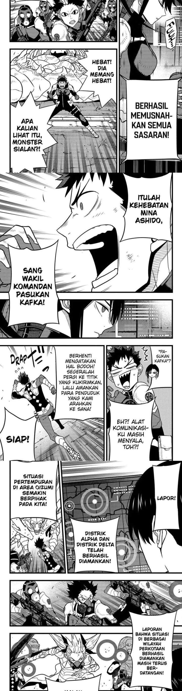 8Kaijuu chapter 76 halaman 4