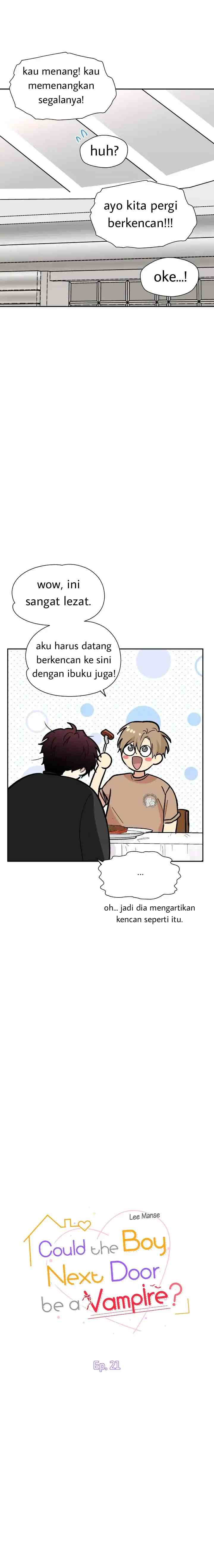 Could the Boy Next Door be a Vampire? chapter 21 halaman 10