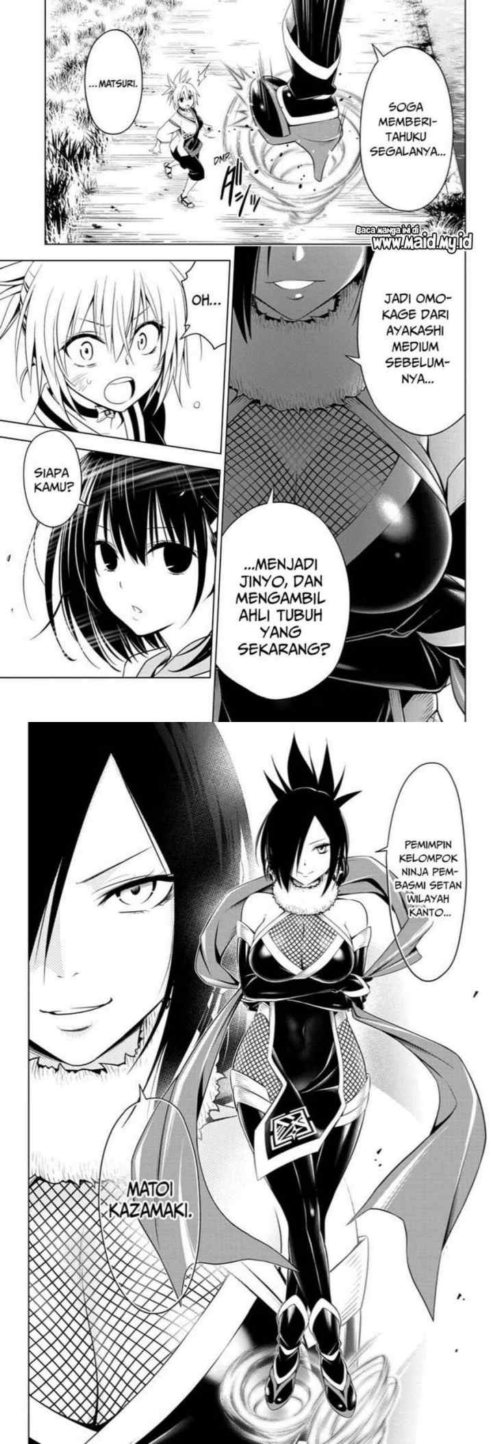 Ayakashi Triangle chapter 58 halaman 8