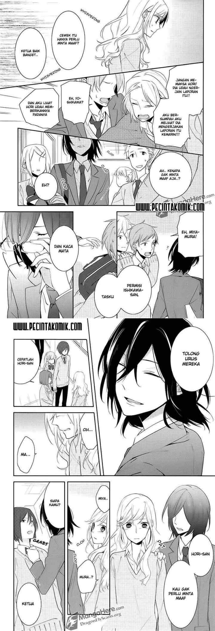 Horimiya chapter 7 halaman 11