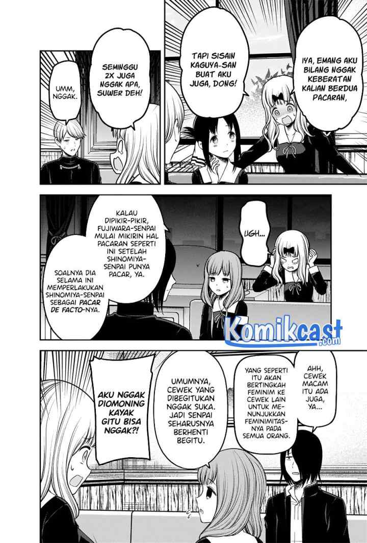 Kaguya-sama wa Kokurasetai: Tensai-tachi no Renai Zunousen chapter 235 halaman 8