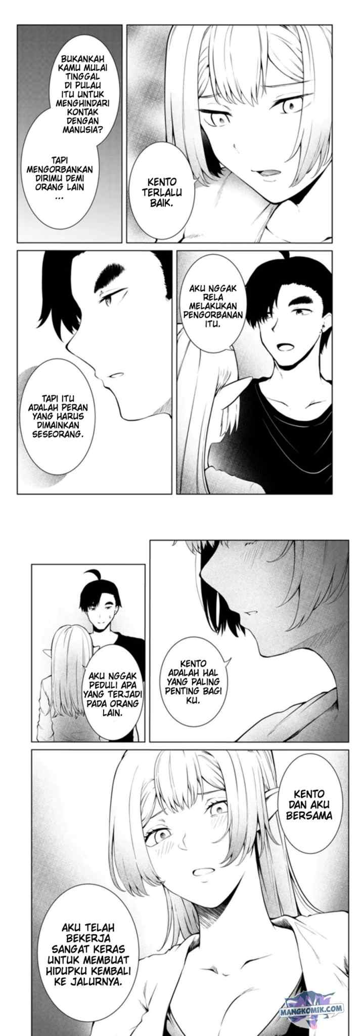 Mujintou De Elf to Kyoudou Seikatsu chapter 24 halaman 8