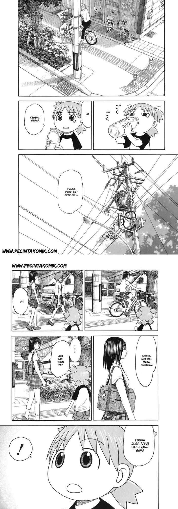 Yotsuba to! chapter 40 halaman 10