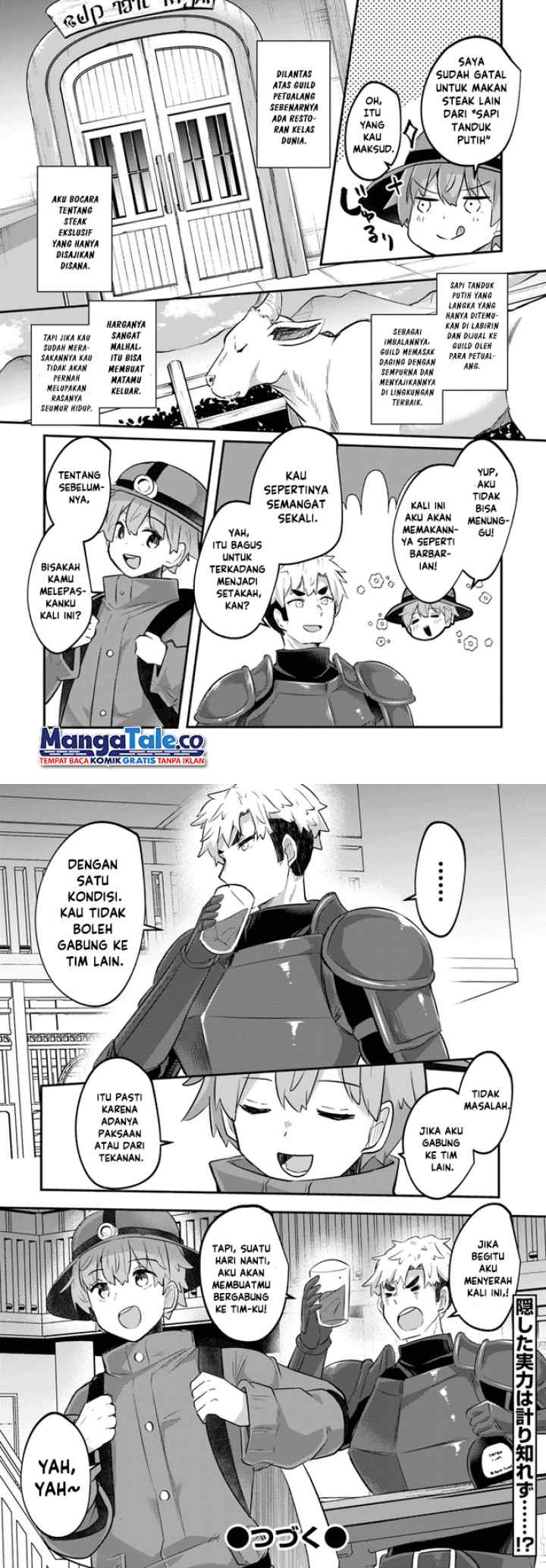 Houkago no Meikyuu Boukensha: Nippon to Isekai wo Ikiki Dekiru You ni Natta Boku wa Level Up ni Isoshimi Masu chapter 2 halaman 14
