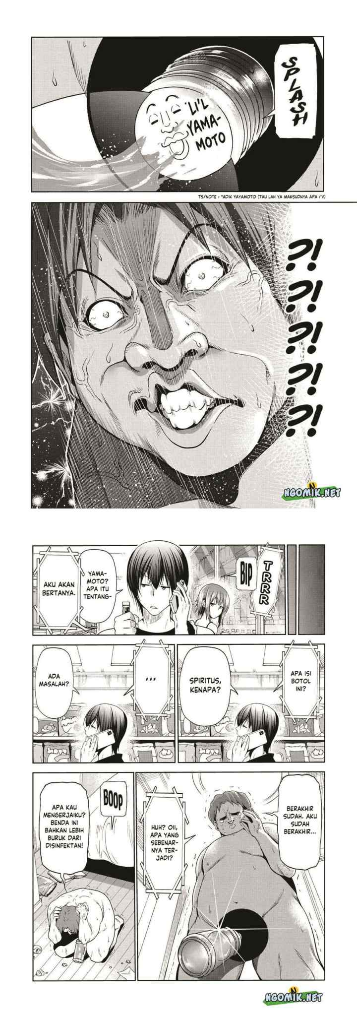 Grand Blue chapter 75.5 halaman 6