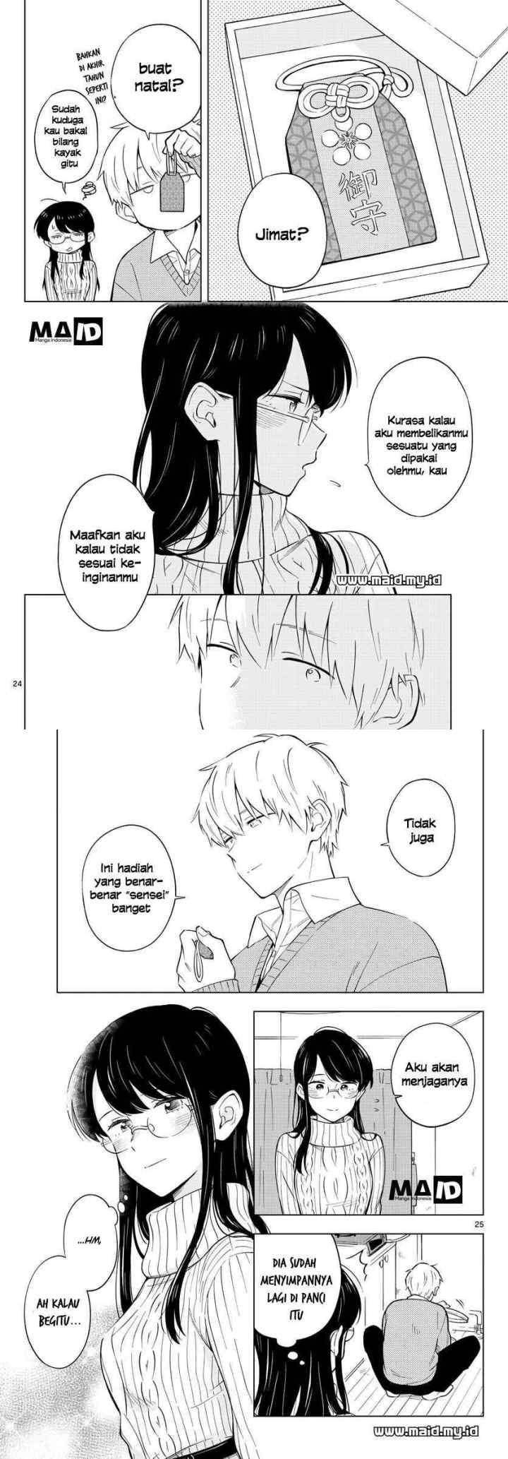 Sensei wa Koi wo Oshierarenai chapter 11 halaman 14