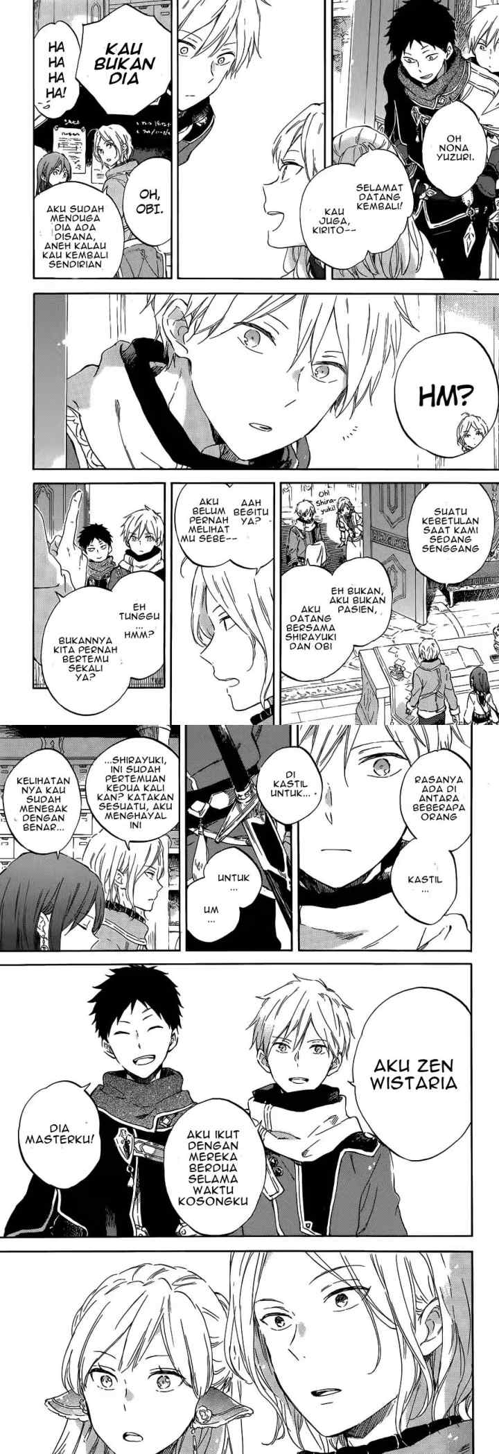 Akagami no Shirayukihime chapter 95 halaman 4