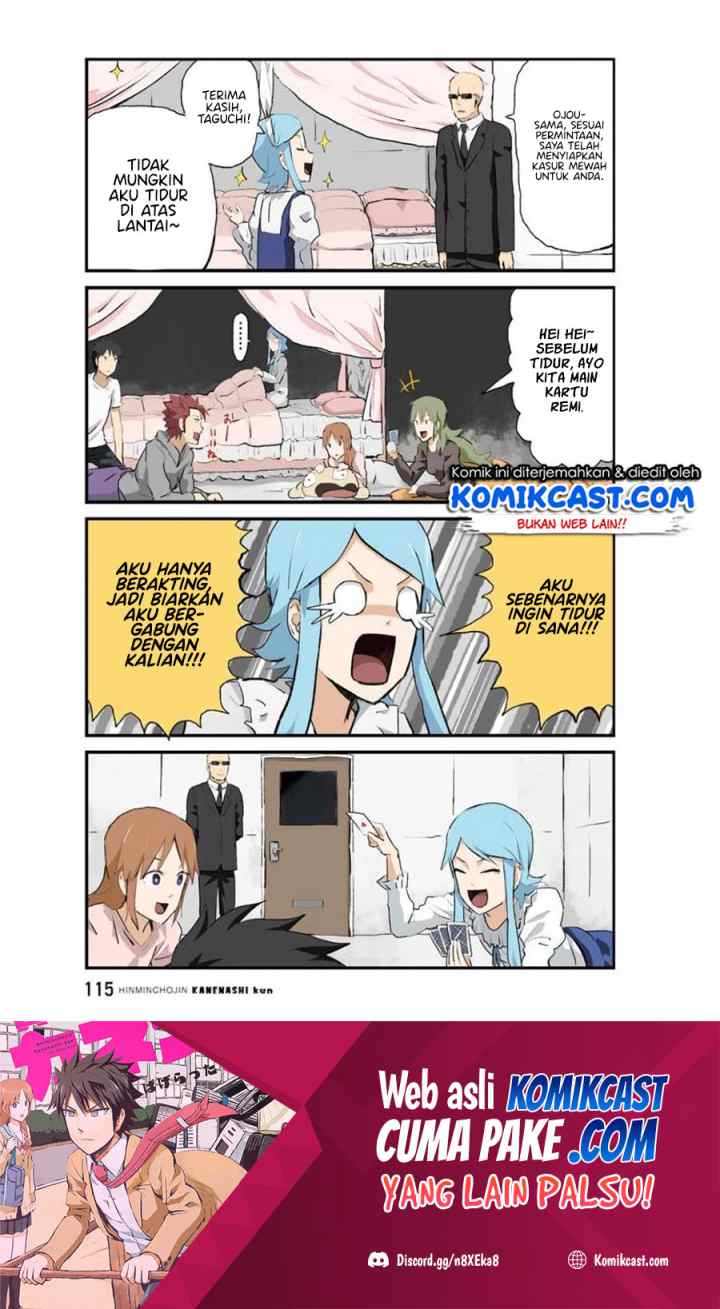 Hinmin Choujin Kanenashi-kun chapter 35 halaman 12