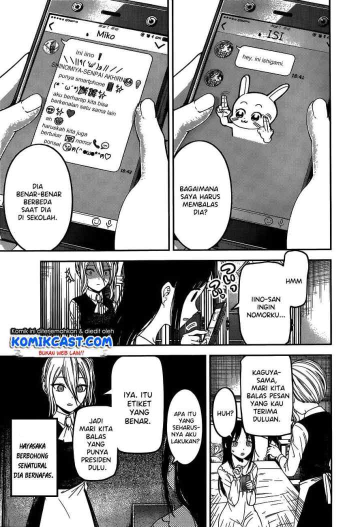 Kaguya-sama wa Kokurasetai: Tensai-tachi no Renai Zunousen chapter 102 halaman 10