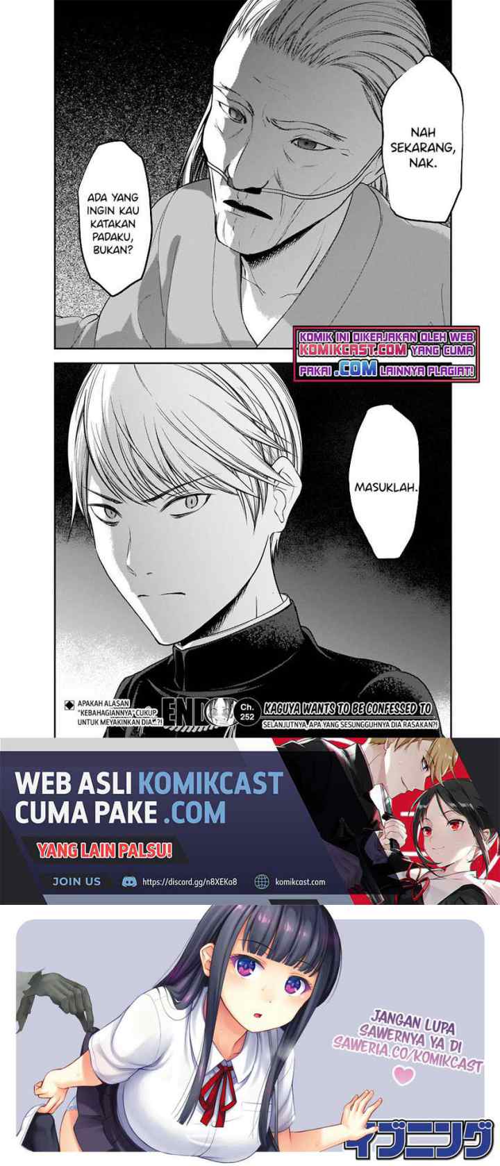 Kaguya-sama wa Kokurasetai: Tensai-tachi no Renai Zunousen chapter 252 halaman 10