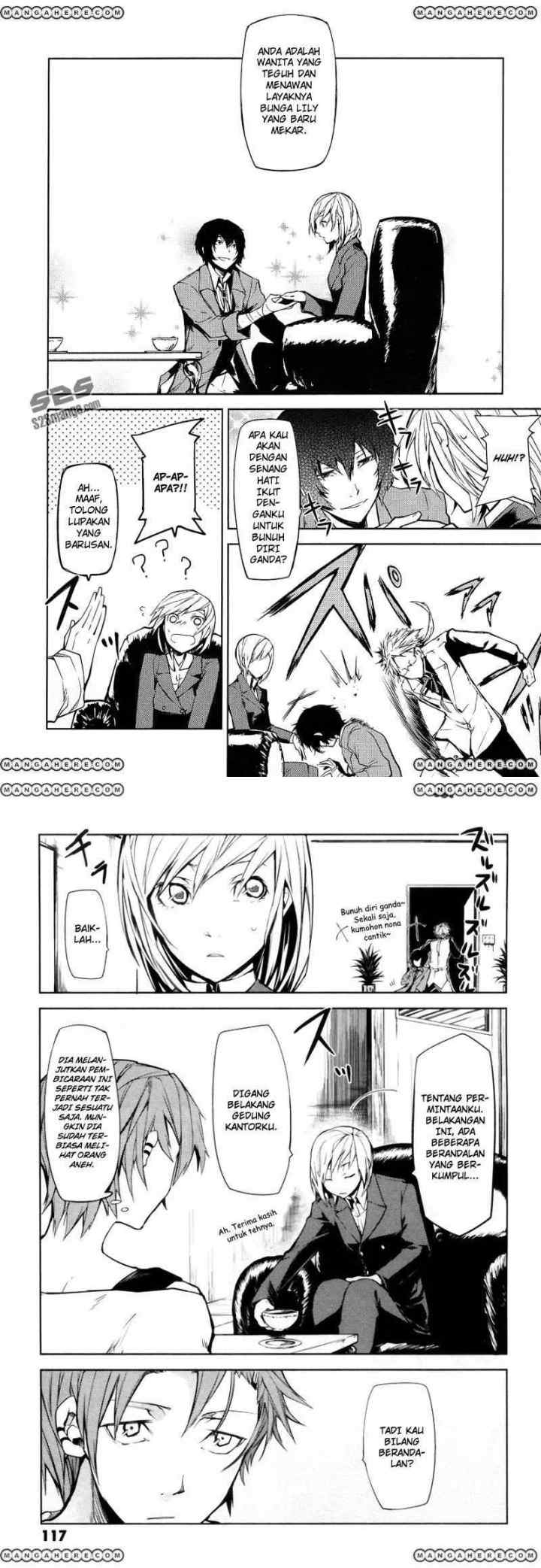Bungou Stray Dogs chapter 3 halaman 8