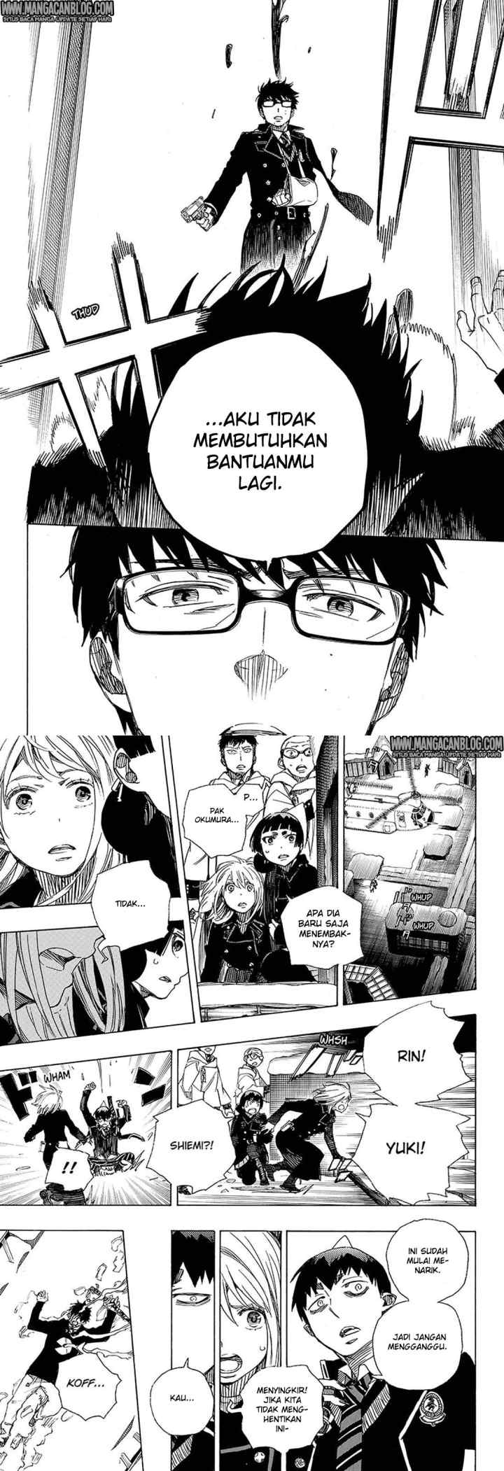 Ao No Exorcist chapter 96 halaman 14