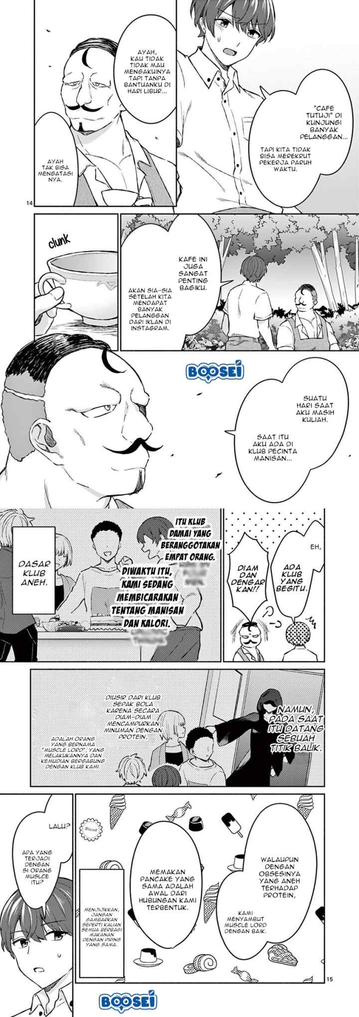 Shiotaiou no Sato-san ga Ore ni dake Amai chapter 6 halaman 8
