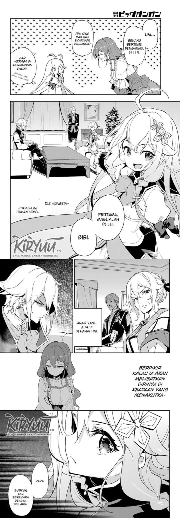 Chichi wa Eiyuu Haha wa Seirei Musume no Watashi wa Tenseisha chapter 14 halaman 13