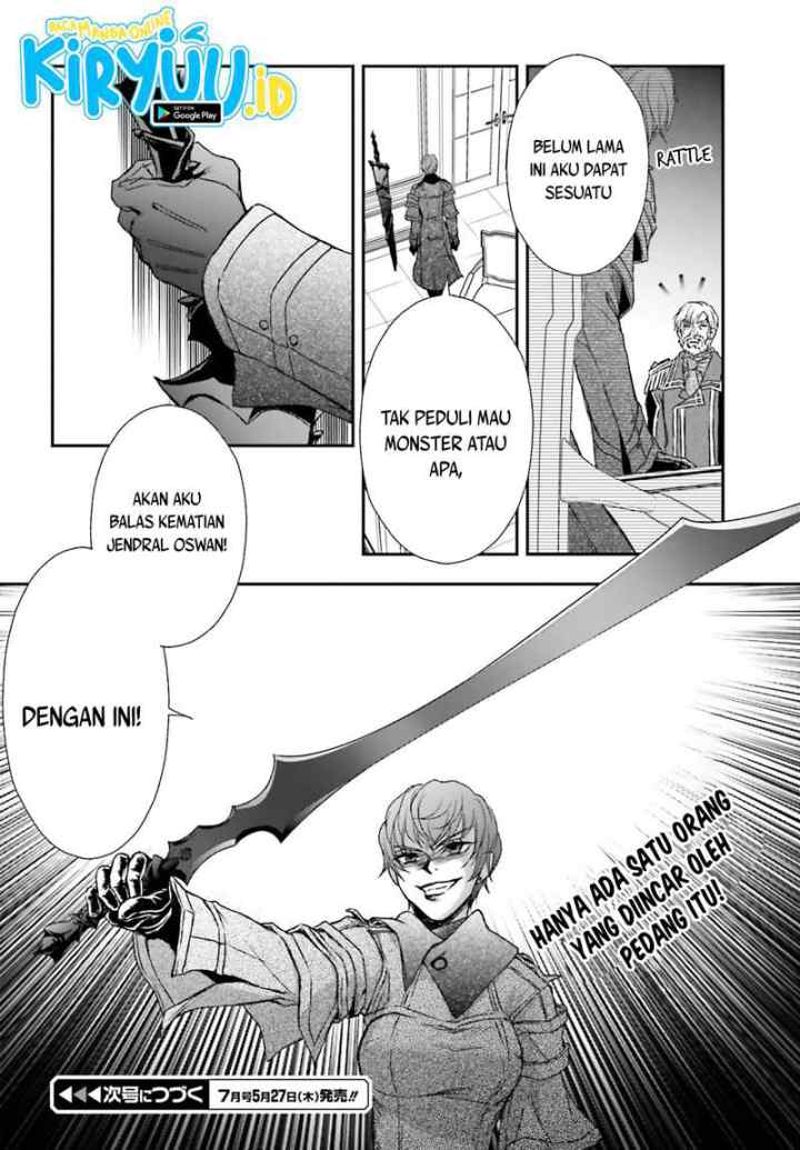Shinigami ni Sodaterareta Shoujo wa Shikkoku no Tsurugi wo Mune ni Idaku chapter 19 halaman 13