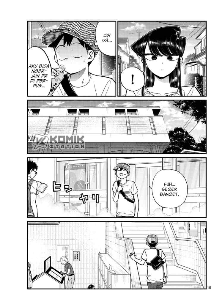 Komi-san wa Komyushou Desu chapter 178 halaman 17