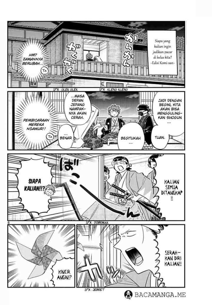 Komi-san wa Komyushou Desu chapter 77 halaman 6