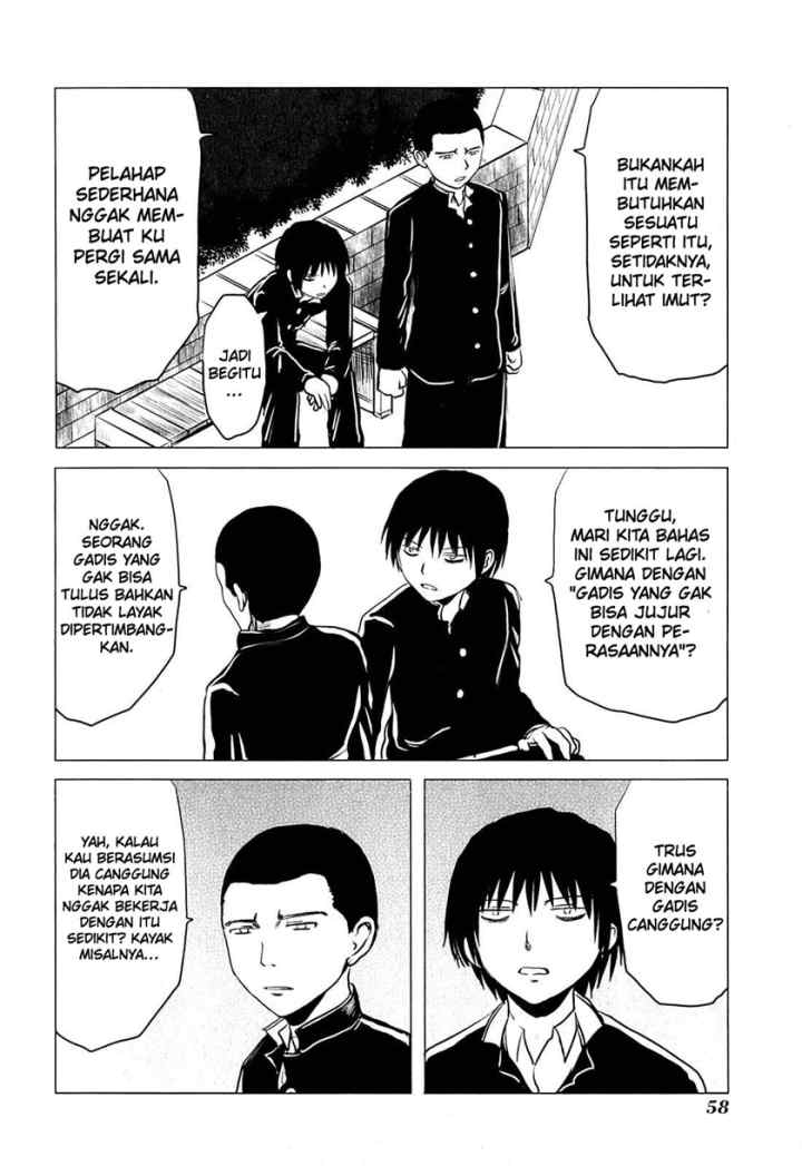 Danshi Koukousei no Nichijou chapter 74 halaman 7