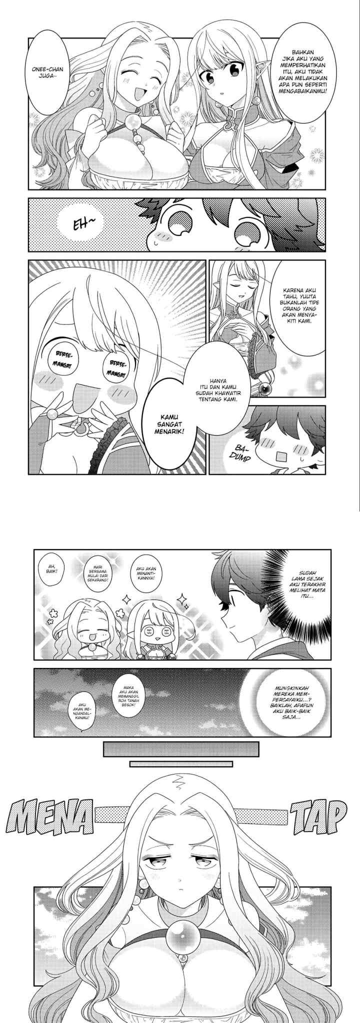 Seirei-tachi no Rakuen to Risou no Isekai Seikatsu chapter 10 halaman 8