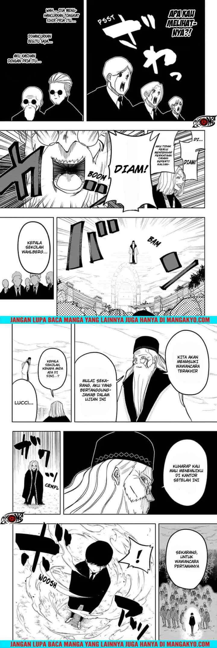 Mashle: Magic and Muscles chapter 3 halaman 5