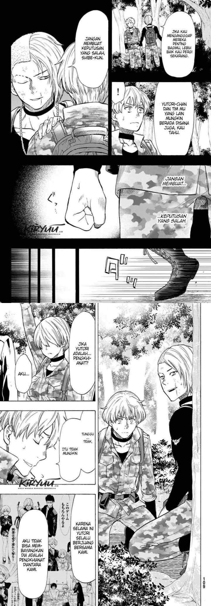 Tomodachi Game chapter 75 halaman 9
