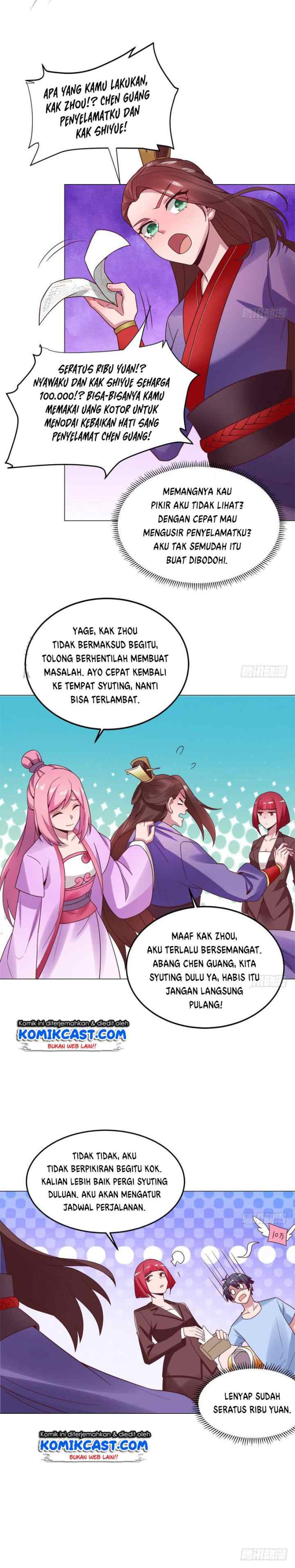 Carrying the Goddess Along chapter 33 halaman 7
