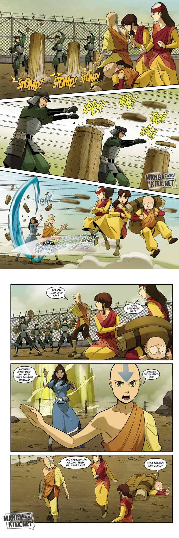 Avatar: The Last Airbender - The Rift chapter 1.2 halaman 8