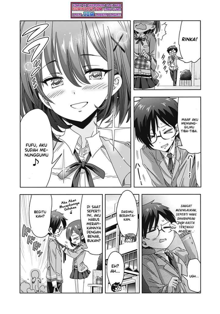 Class de Inkya no Ore ga Jitsu wa Daininki Band no Vocal na Ken chapter 12 halaman 4