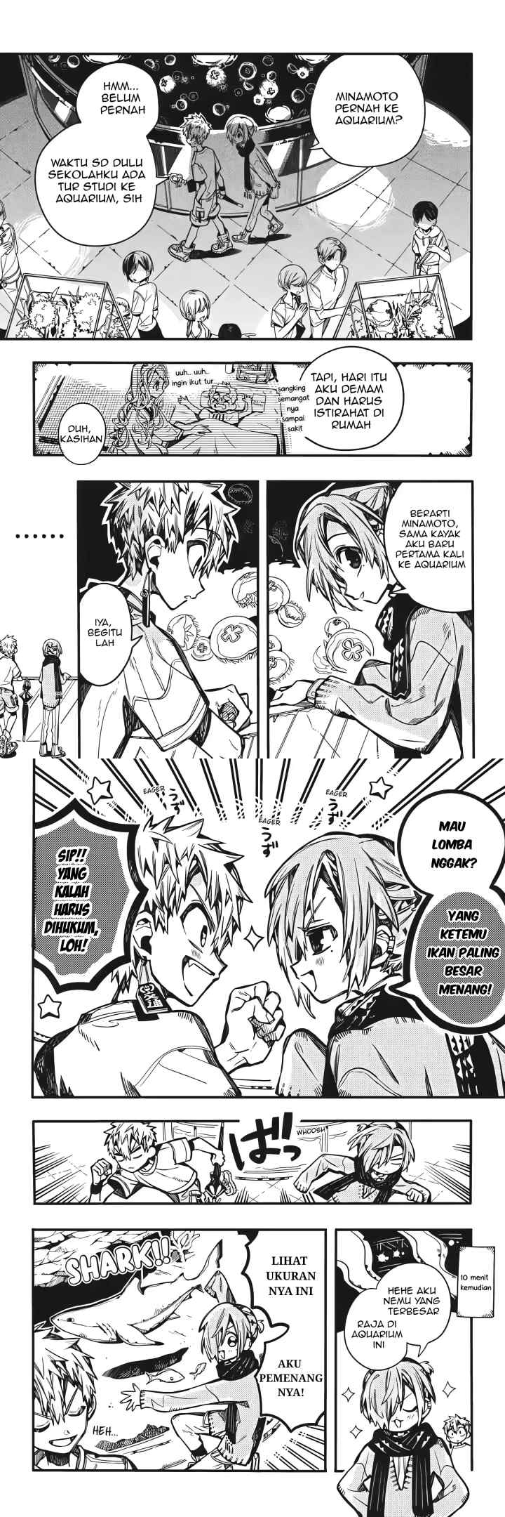 Jibaku Shounen Hanako-kun chapter 98 halaman 10