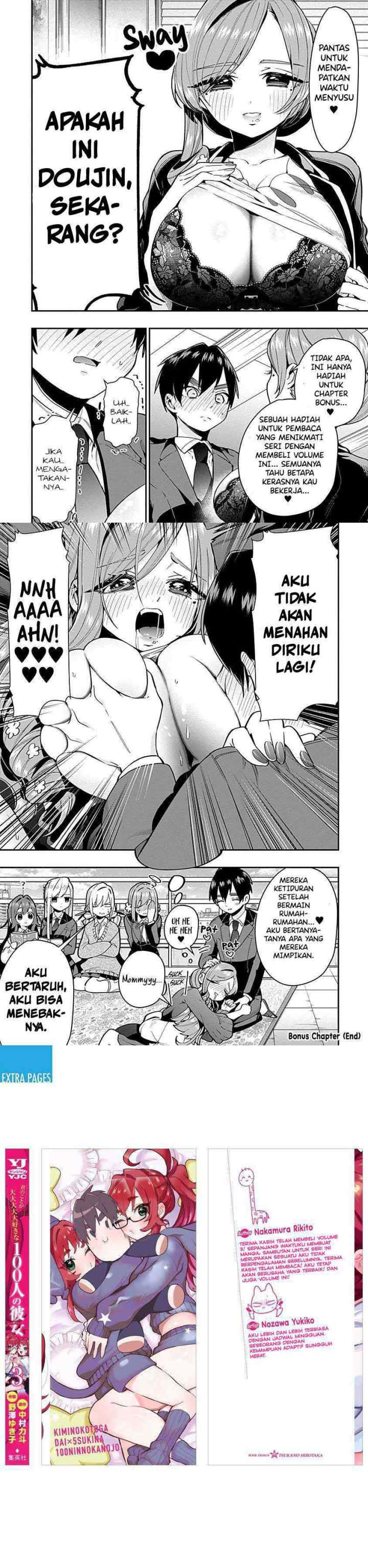 Kimi no Koto ga Dai Dai Dai Dai Daisuki na 100-ri no Kanojo chapter 53.3 halaman 14