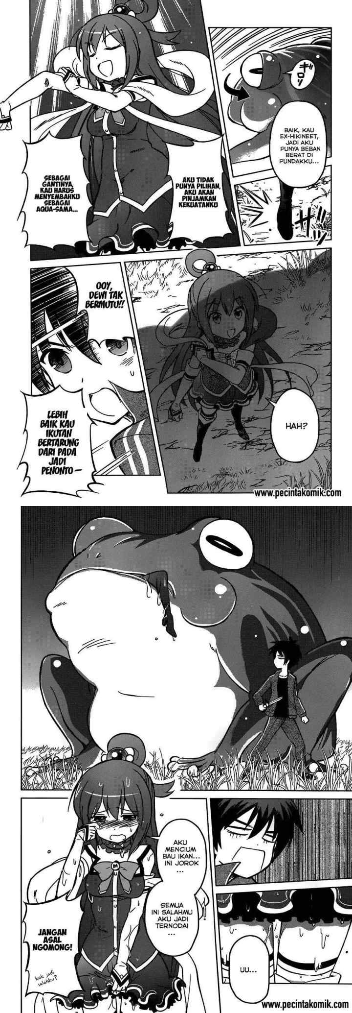 Kono Subarashii Sekai ni Shukufuku o! chapter 1 halaman 14