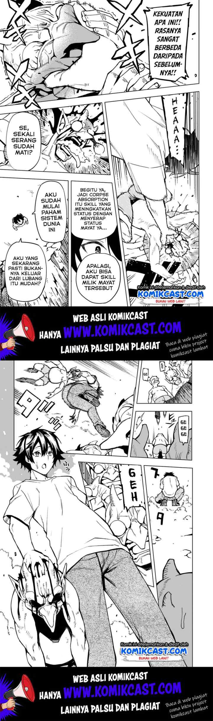 Genkai Level 1 kara no Nariagari: Saijaku Level no Ore ga Isekai Saikyou ni Naru made chapter 1 halaman 14
