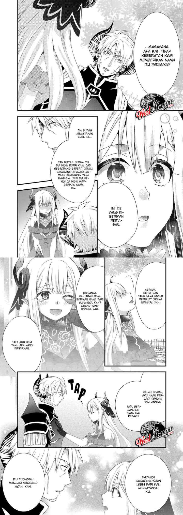 Maou Desu Onna Yuusha no Hahaoya to Saikon Shita no de, Onna Yuusha ga Giri no Musume ni Narimashita chapter 49 halaman 10
