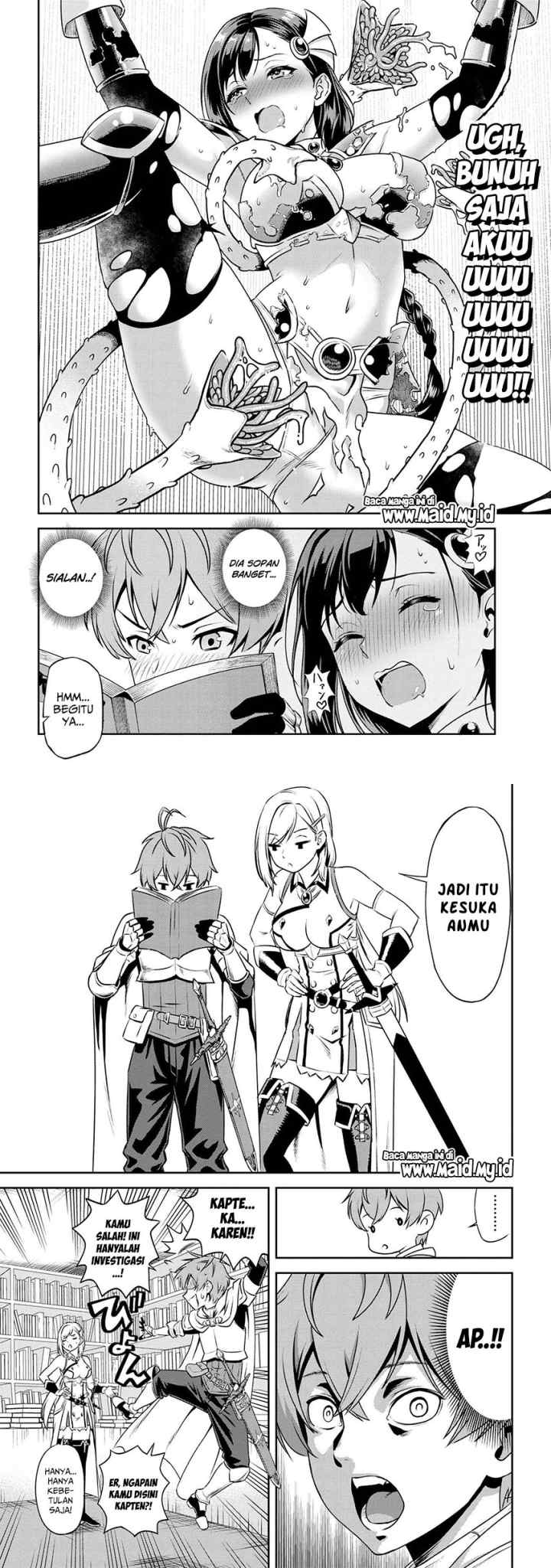 Toshiue Elite Onna Kishi Ga Boku No Mae De Dake Kawaii chapter 4.1 halaman 7