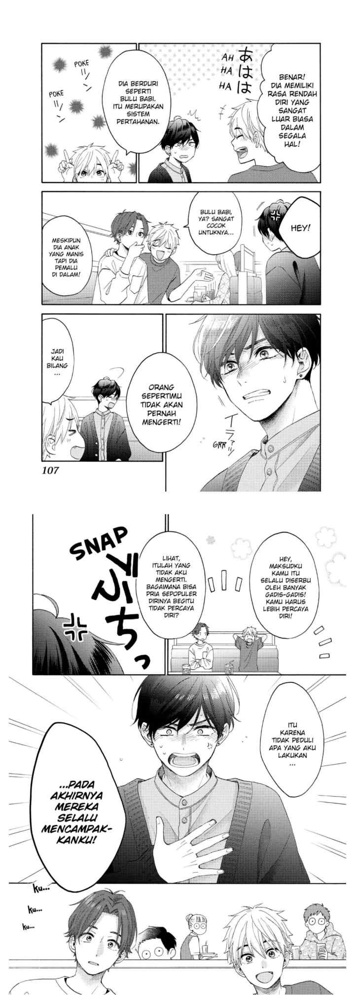 Hananoi-kun to Koi no Yamai chapter 44 halaman 8