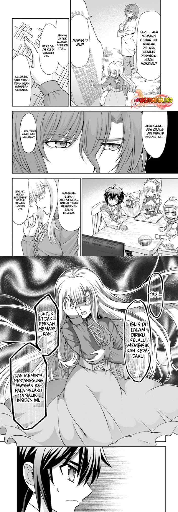 Tenohira Kaitaku Mura de Isekai Kenkokuki: Fueteku Yome-tachi to Nonbiri Mujintou Life chapter 44 halaman 12