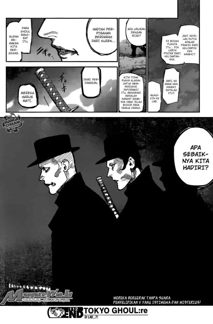 Tokyo Ghoul re chapter 112 halaman 19