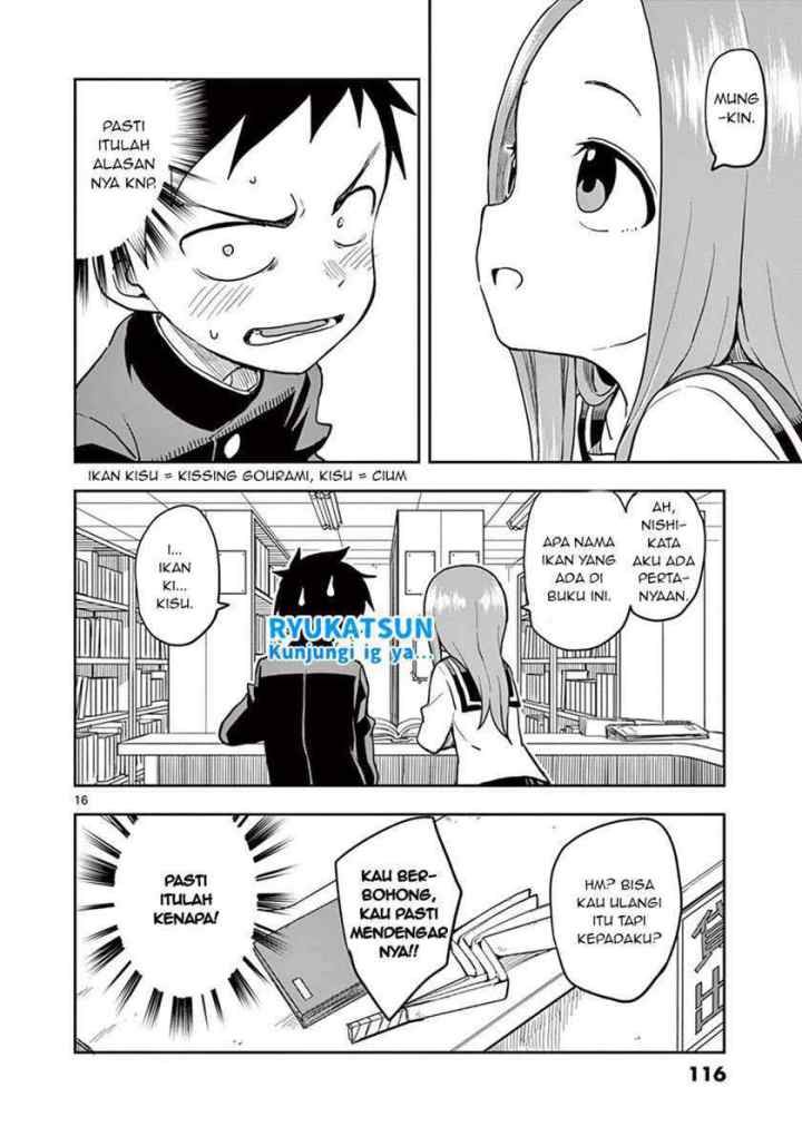 Karakai Jouzu no Takagi-san chapter 127 halaman 17
