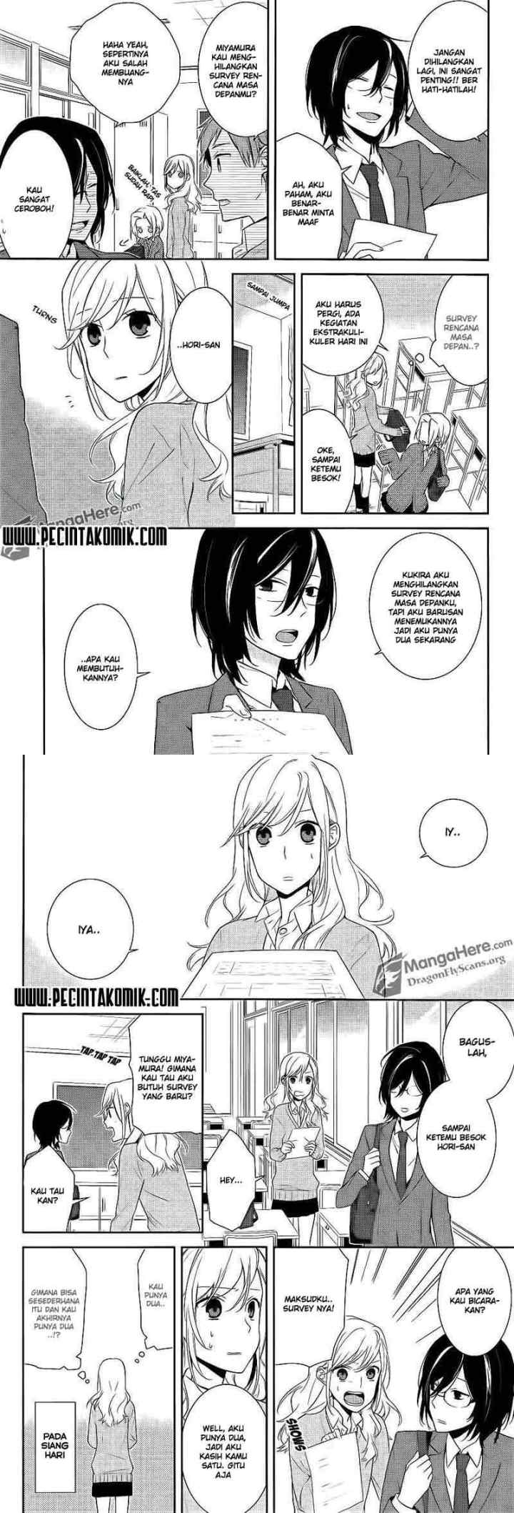 Horimiya chapter 8 halaman 11