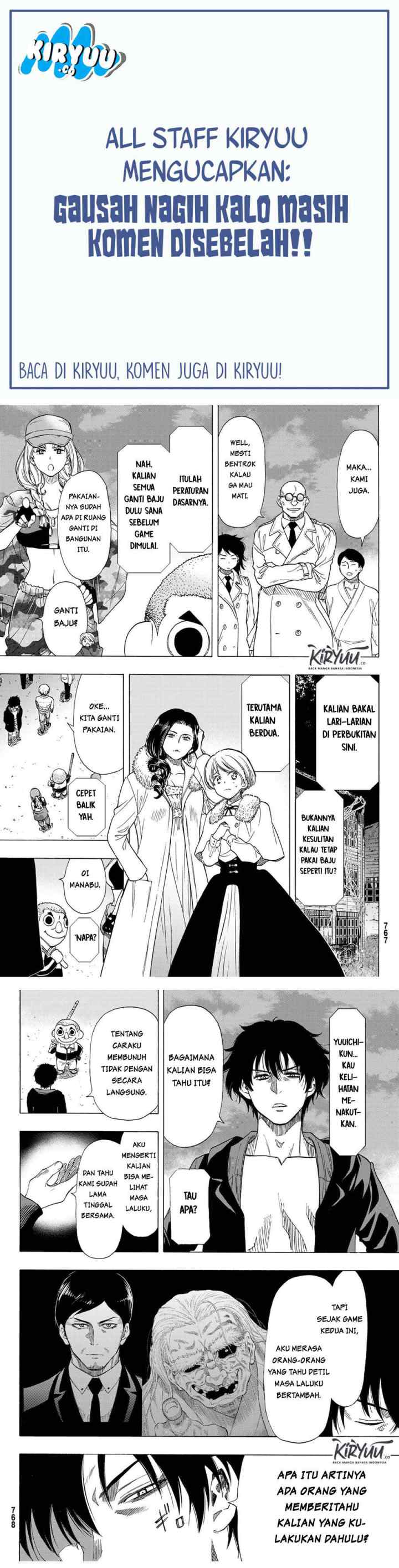 Tomodachi Game chapter 67 halaman 8
