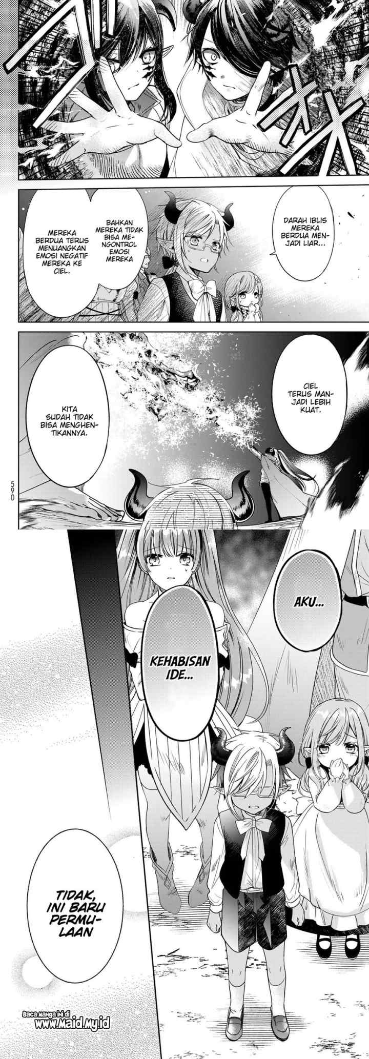 Isekai de Saikyo Mao no Kodomotachi no Mama ni Natchaimashita chapter 37.2 halaman 8