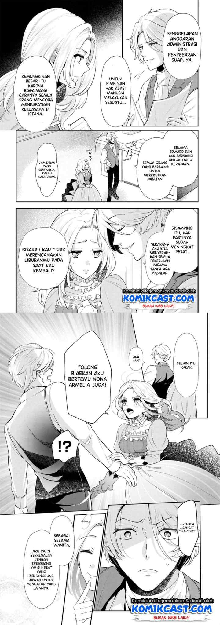 Koushaku Reijou no Tashinami chapter 50 halaman 9