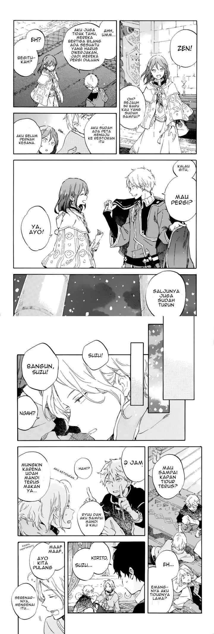 Akagami no Shirayukihime chapter 99 halaman 14