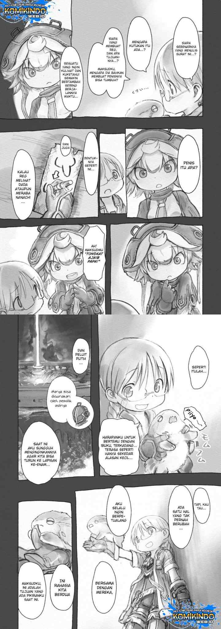 Made in Abyss chapter 33 halaman 4