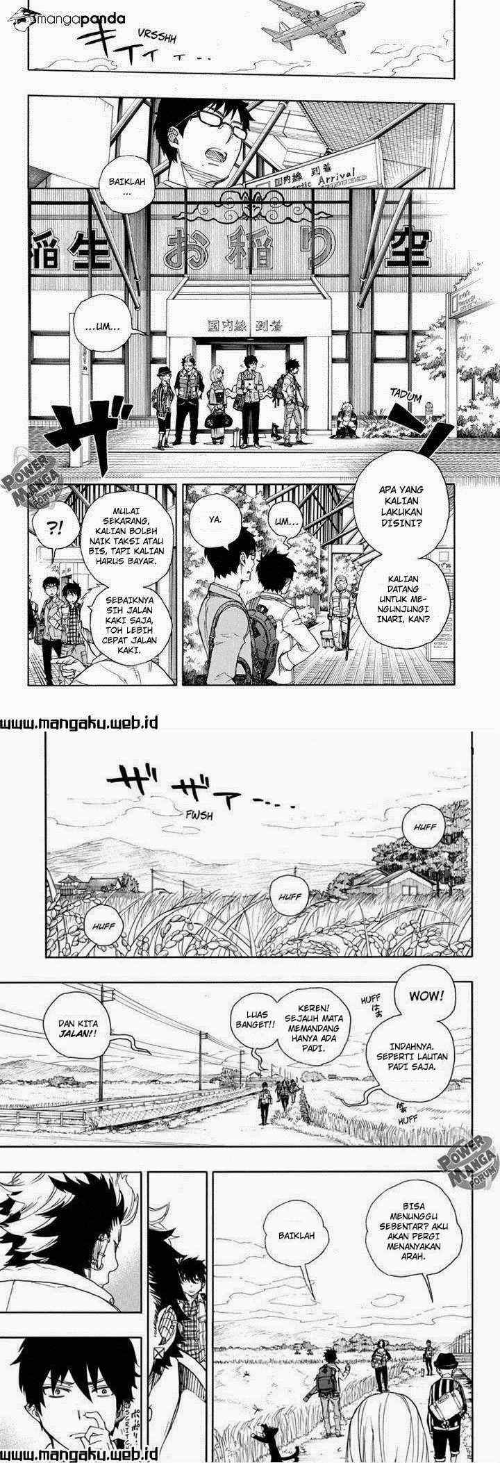Ao No Exorcist chapter 50 halaman 10