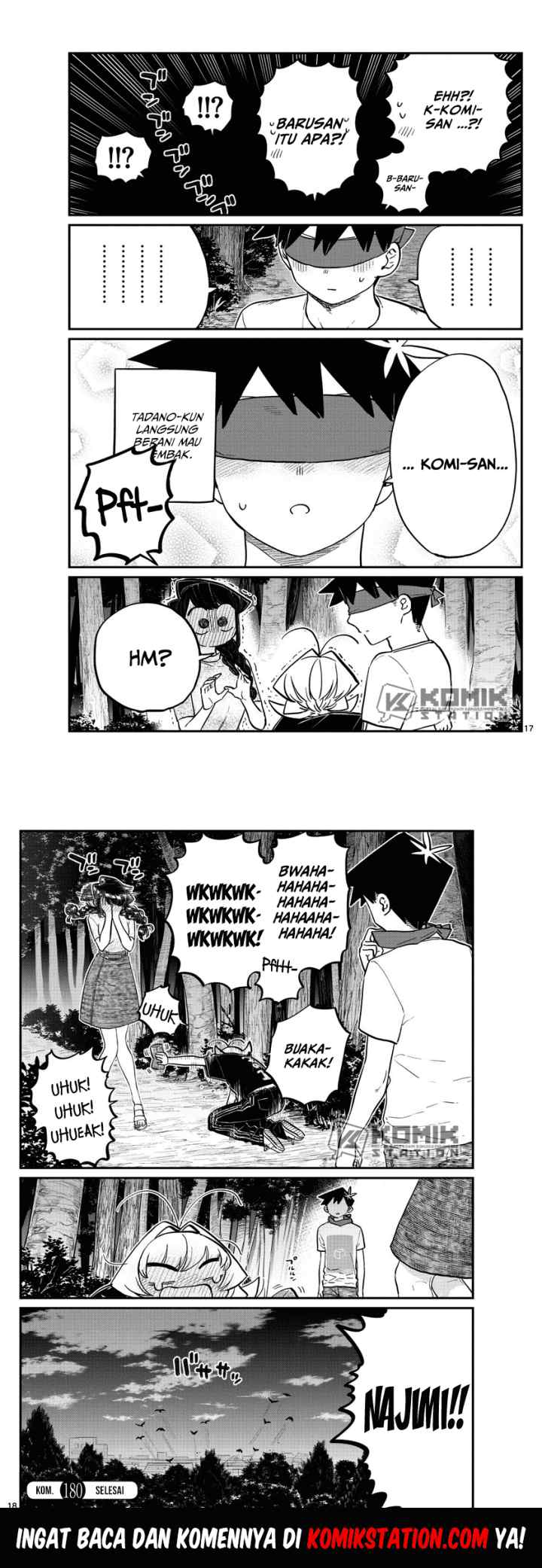 Komi-san wa Komyushou Desu chapter 180 halaman 10